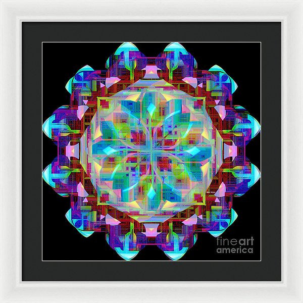 Impression encadrée - Mandala 9725