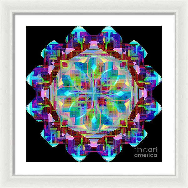 Impression encadrée - Mandala 9725