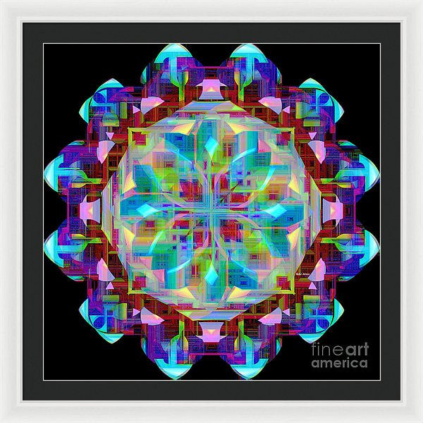 Impression encadrée - Mandala 9725