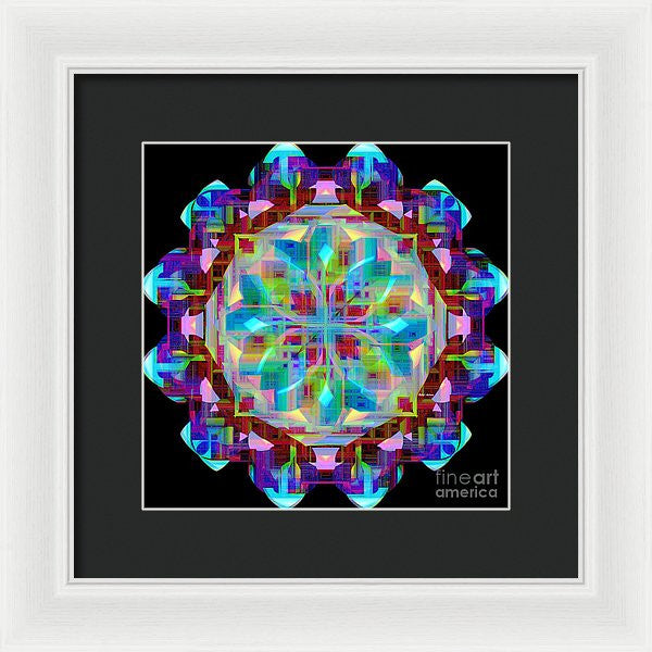 Impression encadrée - Mandala 9725