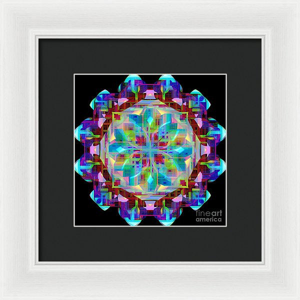 Impression encadrée - Mandala 9725