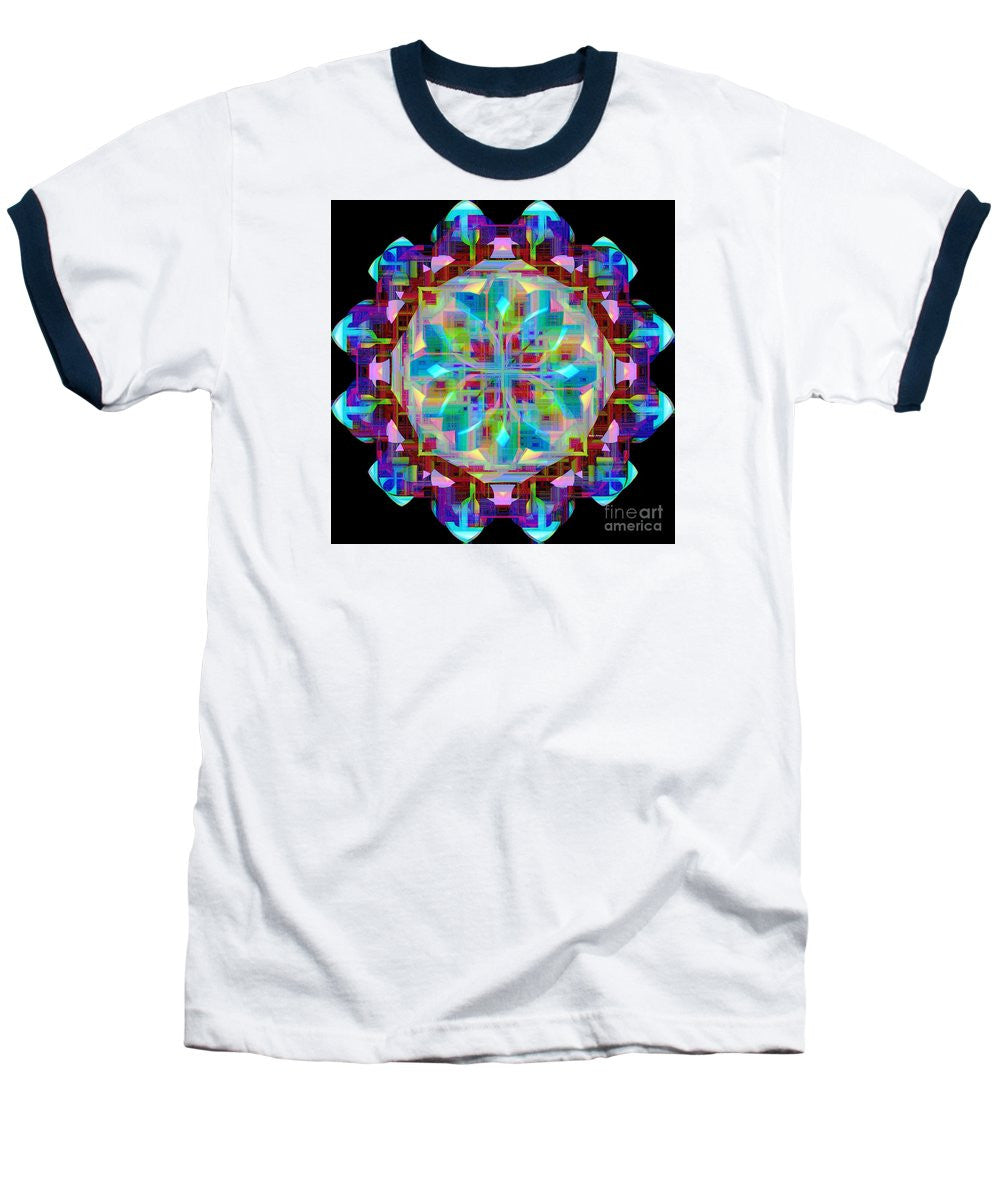 T-shirt de baseball - Mandala 9725