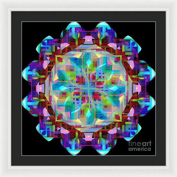 Impression encadrée - Mandala 9725