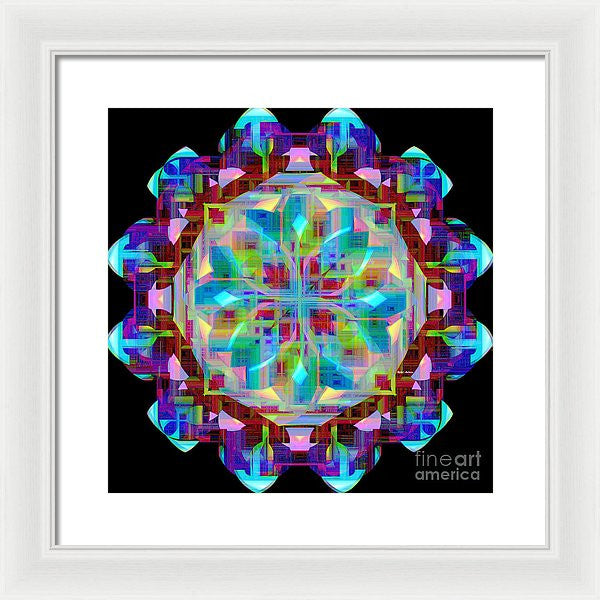 Impression encadrée - Mandala 9725