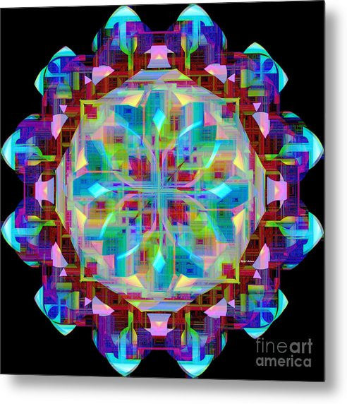 Metal Print - Mandala 9725