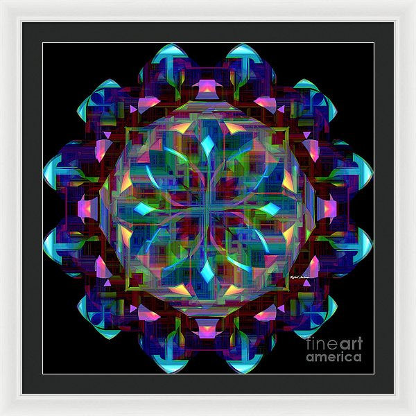 Impression encadrée - Mandala 9735