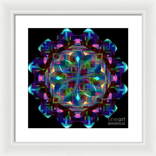 Impression encadrée - Mandala 9735