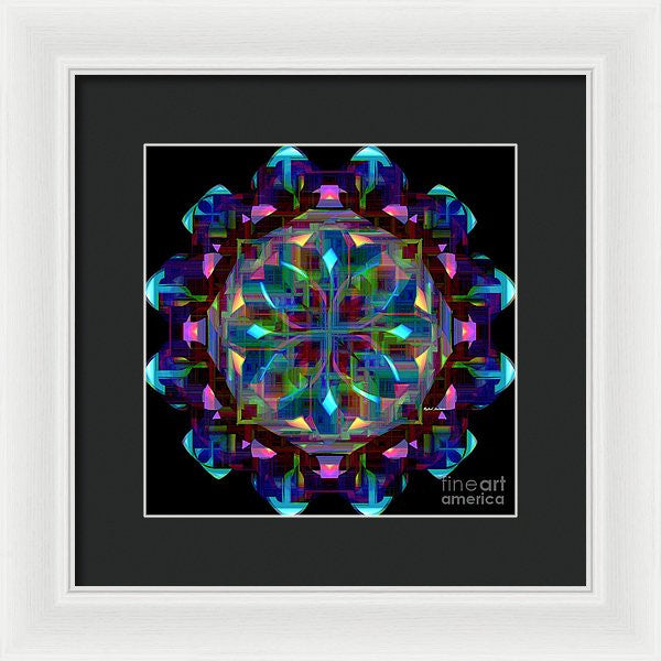 Impression encadrée - Mandala 9735