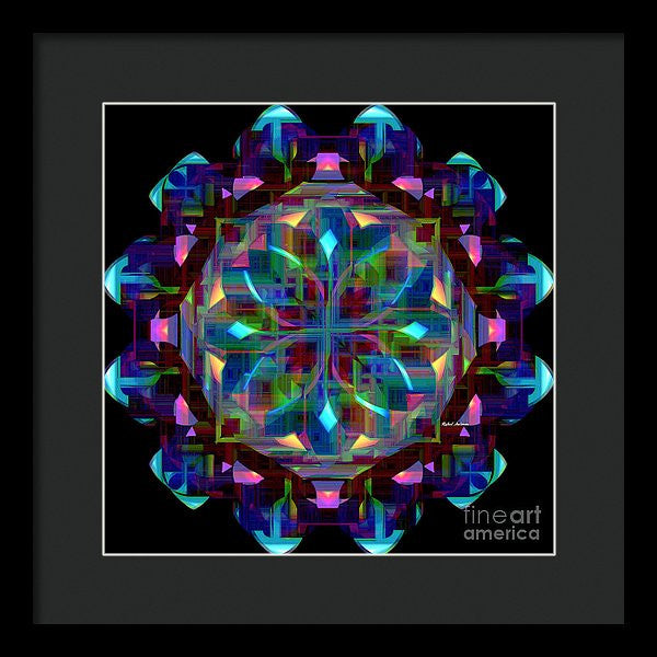 Impression encadrée - Mandala 9735