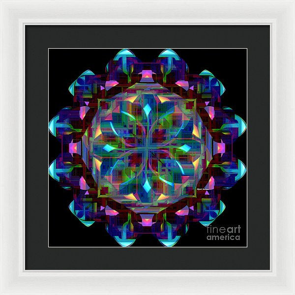 Impression encadrée - Mandala 9735