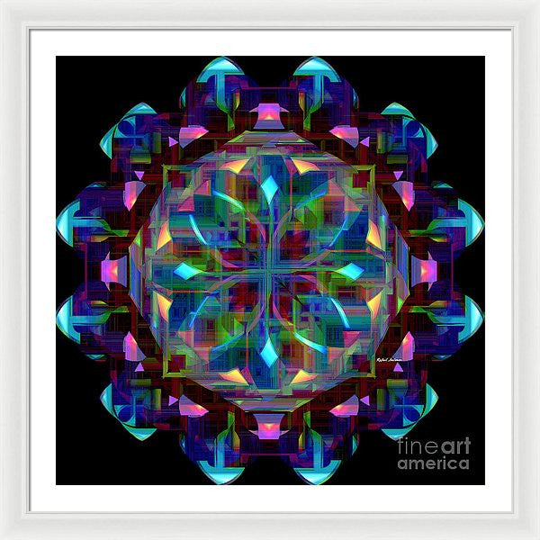 Impression encadrée - Mandala 9735