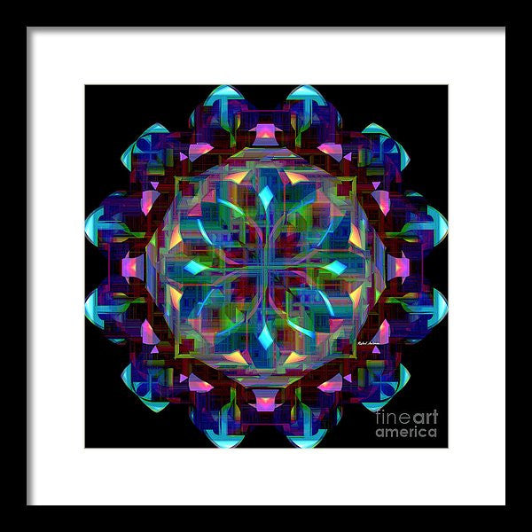 Impression encadrée - Mandala 9735