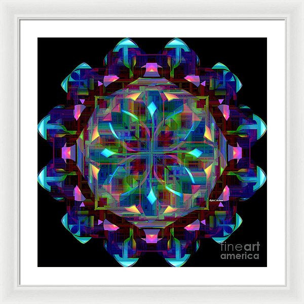 Impression encadrée - Mandala 9735