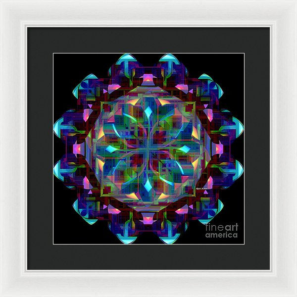 Impression encadrée - Mandala 9735