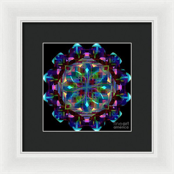 Impression encadrée - Mandala 9735