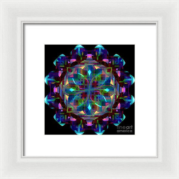 Impression encadrée - Mandala 9735