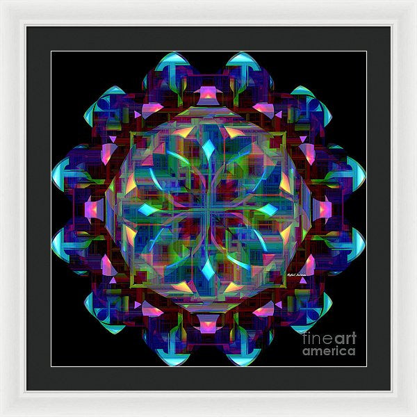 Impression encadrée - Mandala 9735