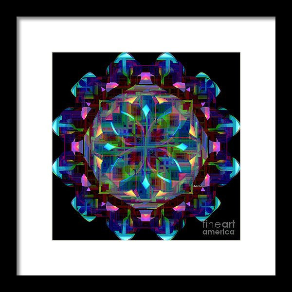 Impression encadrée - Mandala 9735