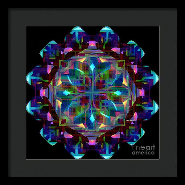 Impression encadrée - Mandala 9735