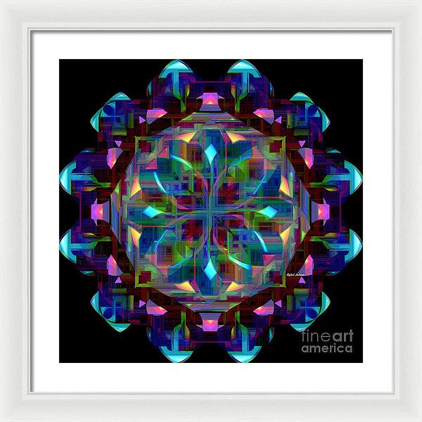 Impression encadrée - Mandala 9735