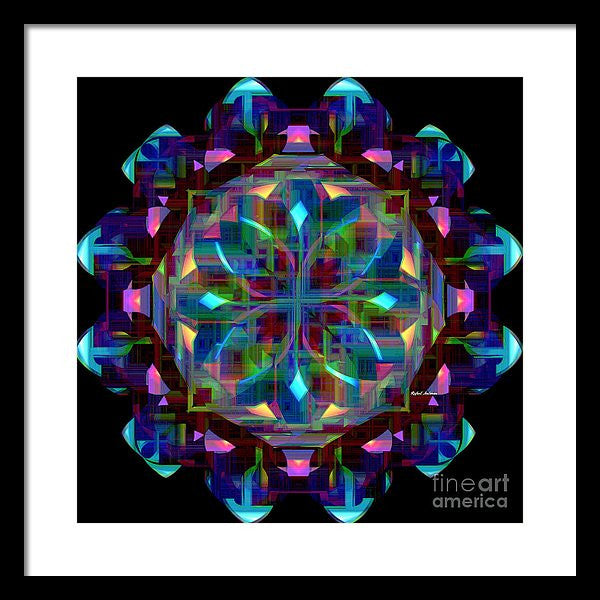 Impression encadrée - Mandala 9735