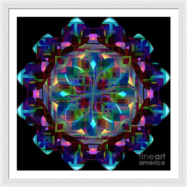 Impression encadrée - Mandala 9735