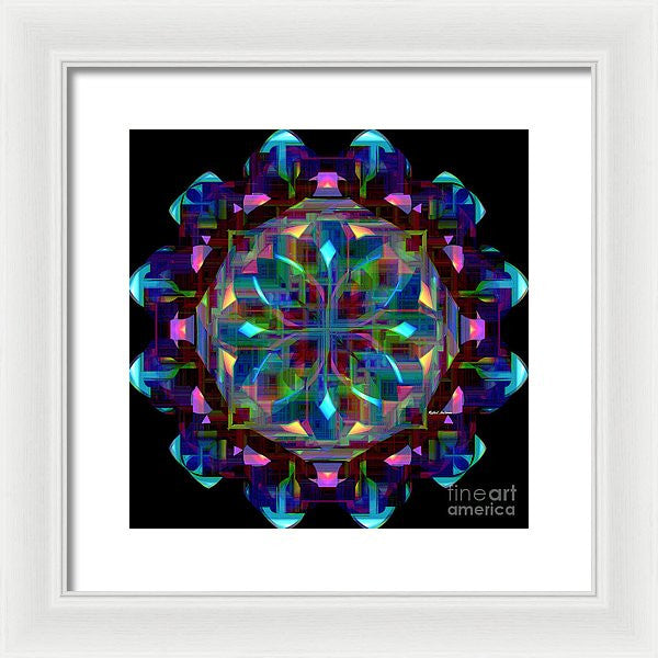 Impression encadrée - Mandala 9735