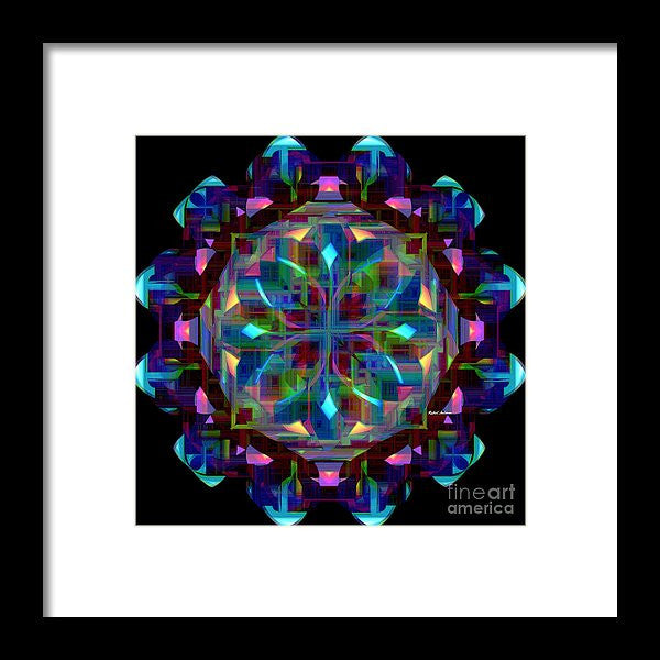 Impression encadrée - Mandala 9735