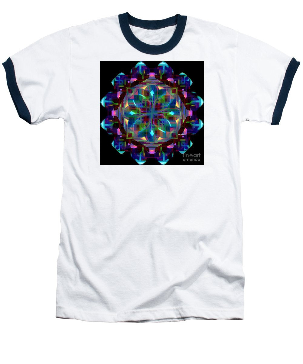 T-shirt de baseball - Mandala 9735