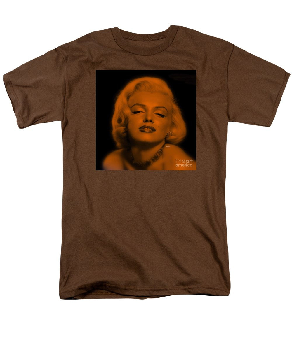 Men's T-Shirt  (Regular Fit) - Marilyn Monroe In Copper Blonde. Pop Art