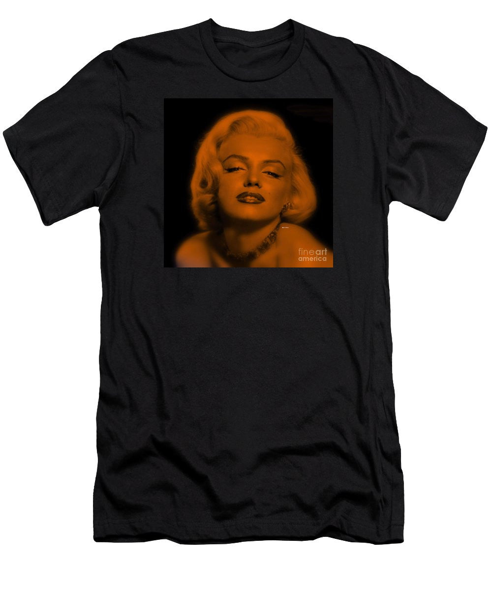 Men's T-Shirt (Slim Fit) - Marilyn Monroe In Copper Blonde. Pop Art