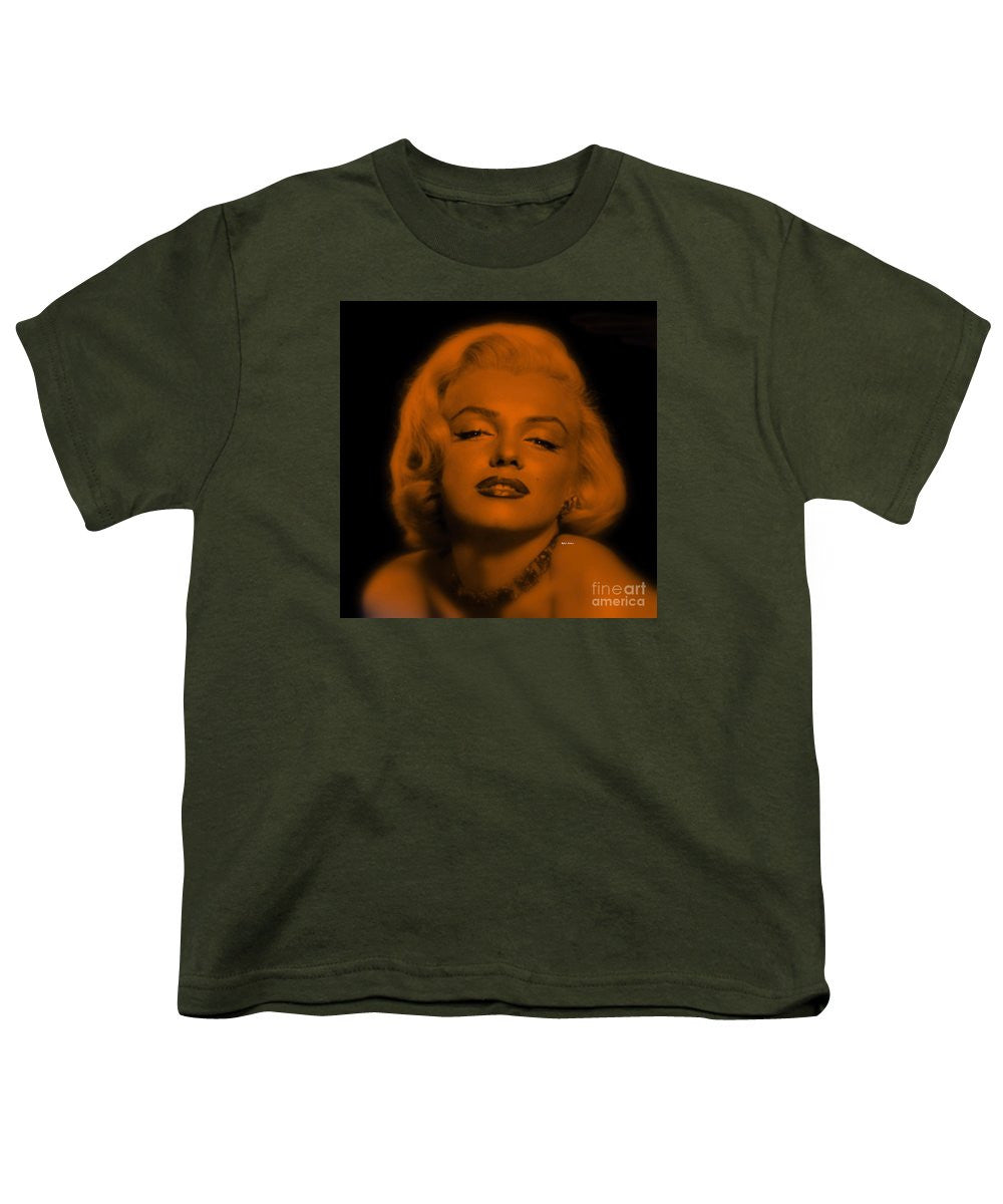 Youth T-Shirt - Marilyn Monroe In Copper Blonde. Pop Art