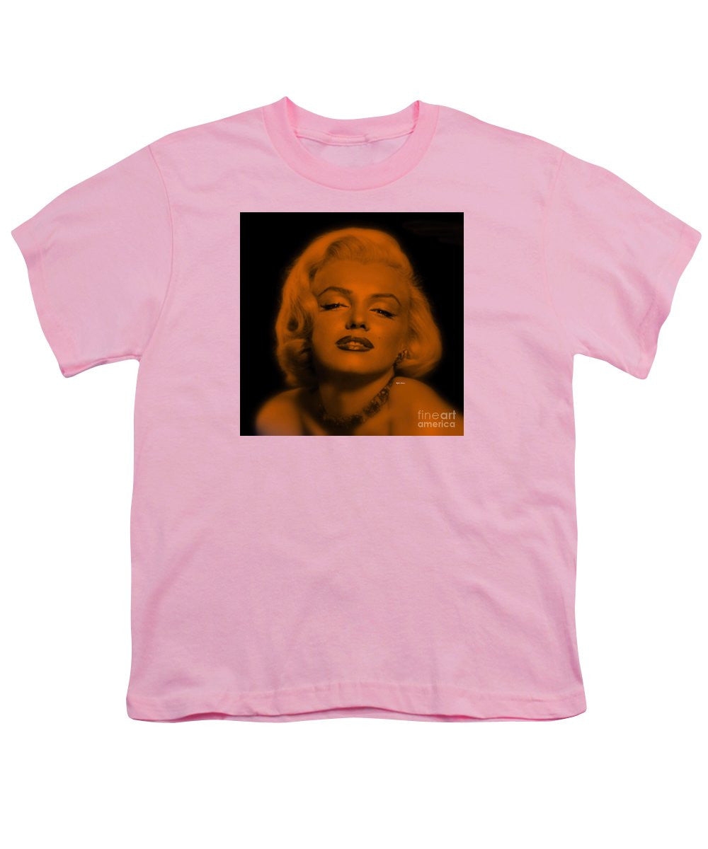 Youth T-Shirt - Marilyn Monroe In Copper Blonde. Pop Art