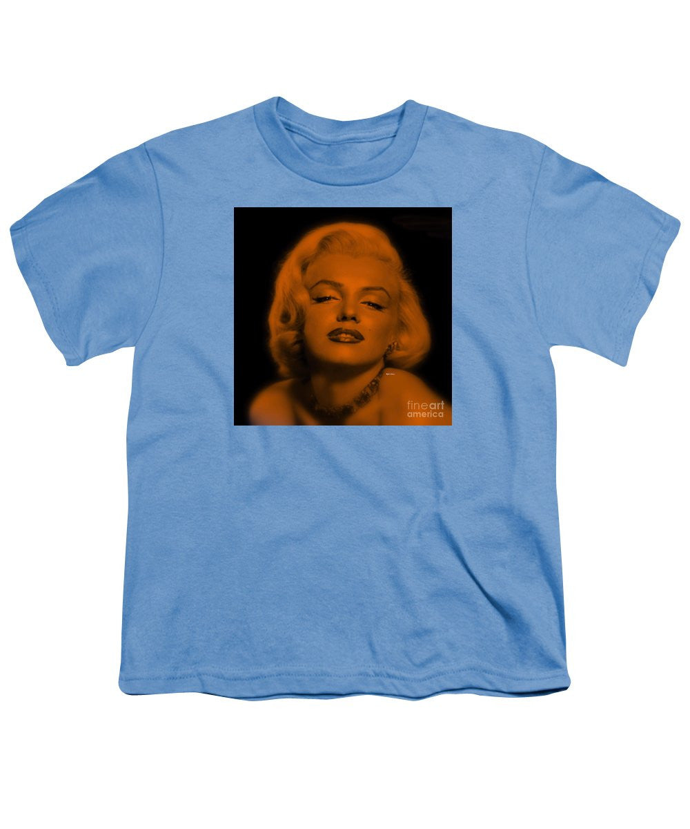 Youth T-Shirt - Marilyn Monroe In Copper Blonde. Pop Art