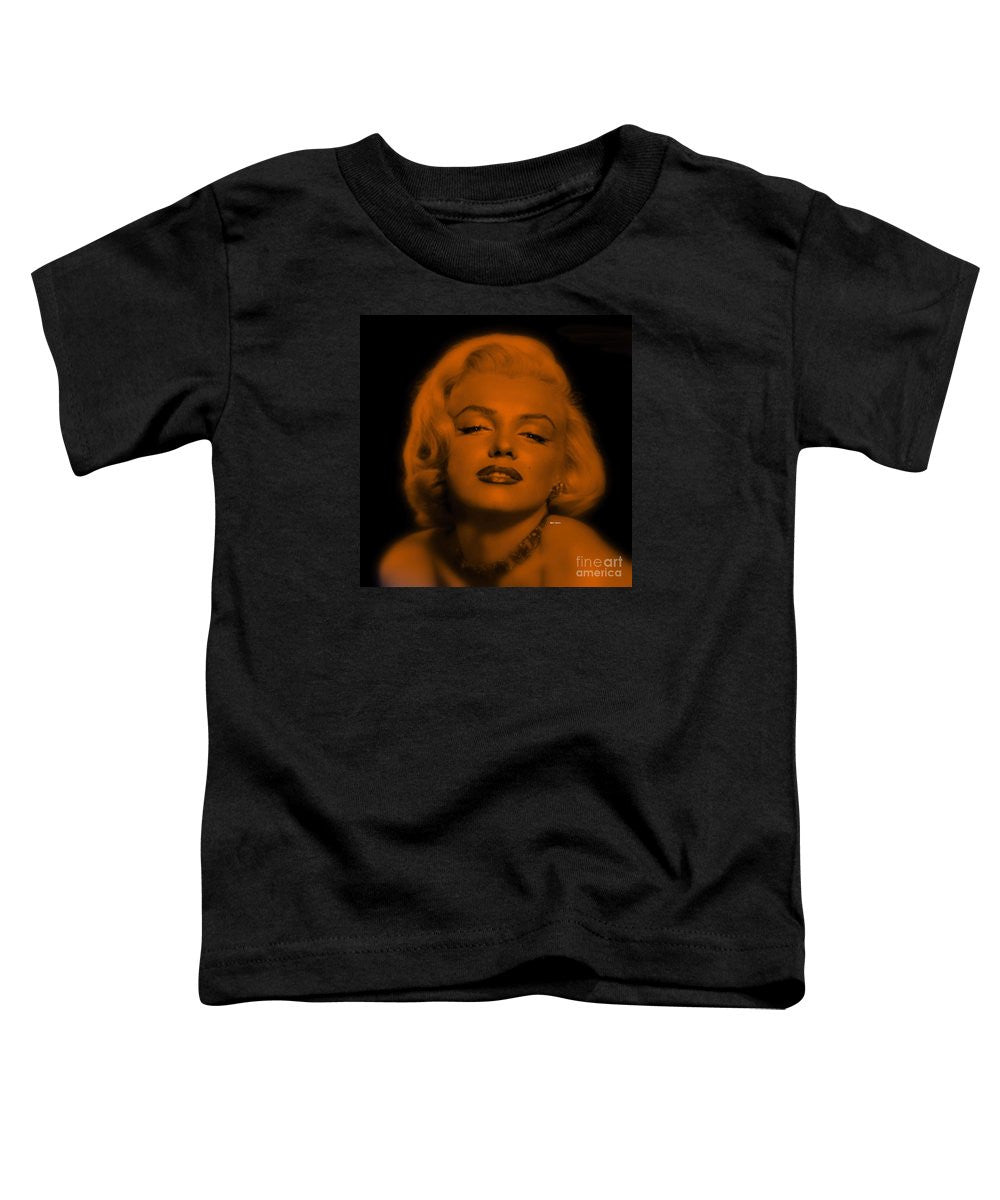 T-shirt pour tout-petits - Marilyn Monroe en blond cuivré. Pop Art