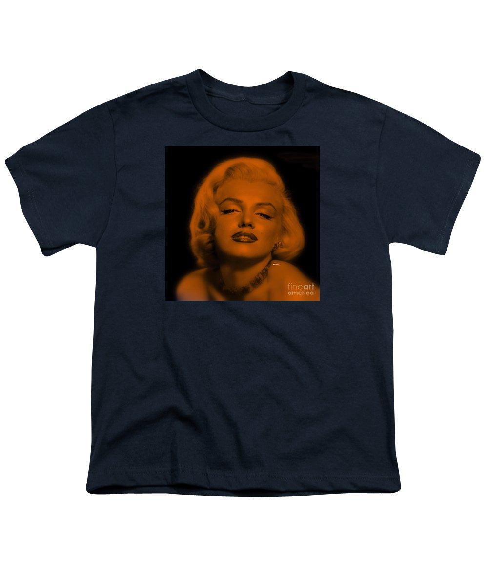 Youth T-Shirt - Marilyn Monroe In Copper Blonde. Pop Art