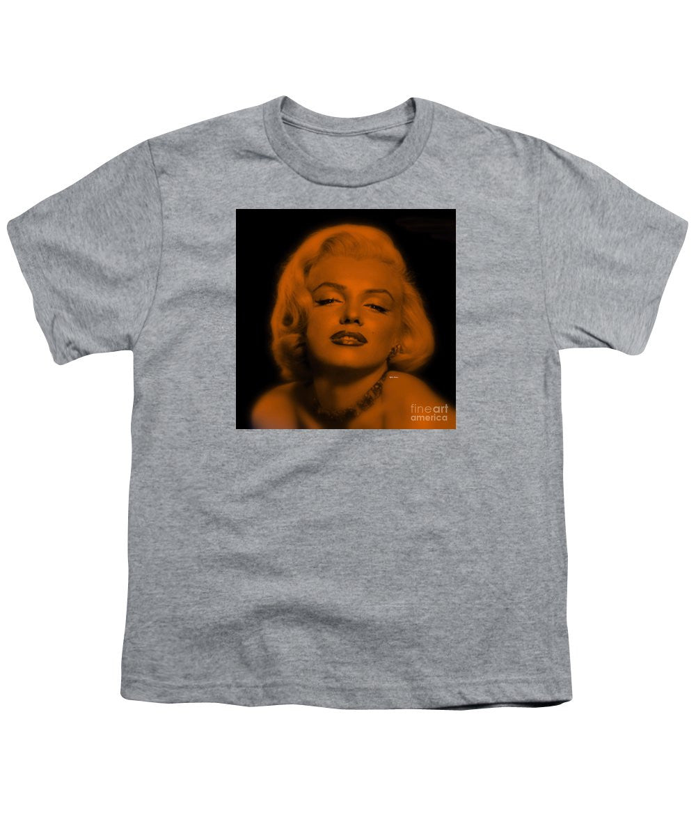 Youth T-Shirt - Marilyn Monroe In Copper Blonde. Pop Art