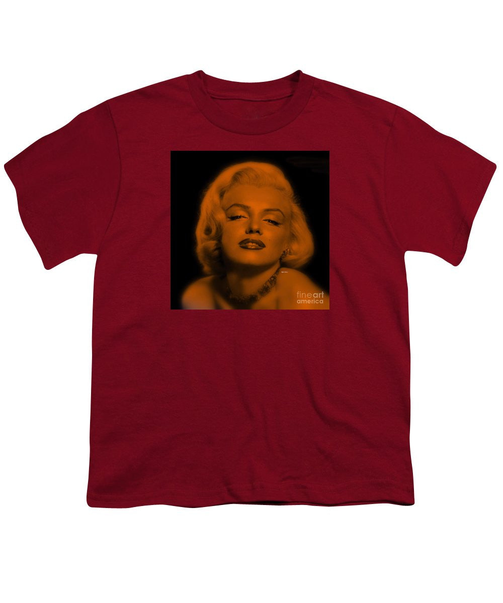 Youth T-Shirt - Marilyn Monroe In Copper Blonde. Pop Art