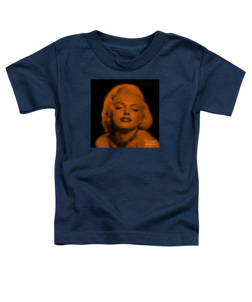 T-shirt pour tout-petits - Marilyn Monroe en blond cuivré. Pop Art