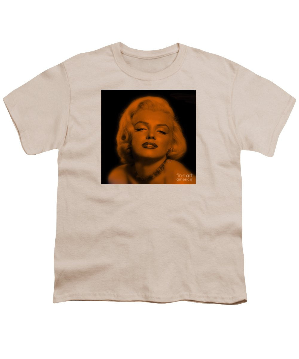 Youth T-Shirt - Marilyn Monroe In Copper Blonde. Pop Art