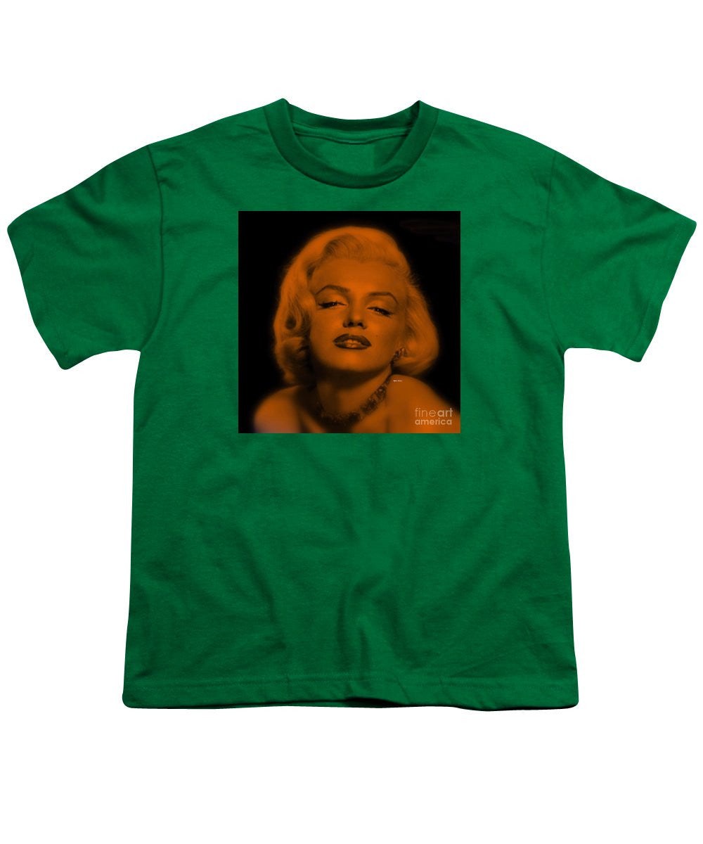 Youth T-Shirt - Marilyn Monroe In Copper Blonde. Pop Art