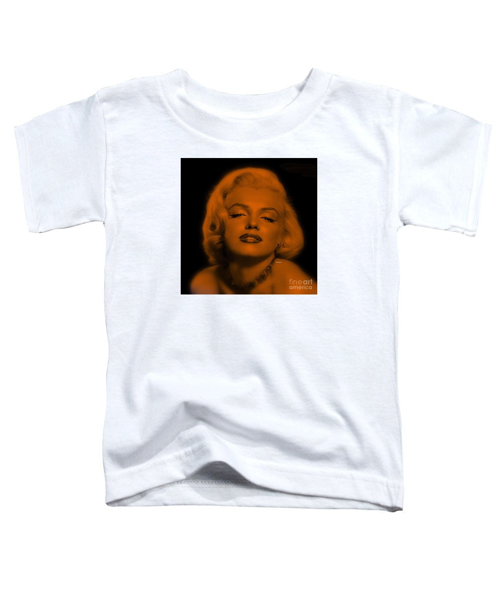 T-shirt pour tout-petits - Marilyn Monroe en blond cuivré. Pop Art