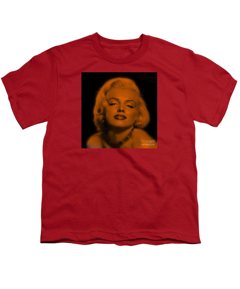 Youth T-Shirt - Marilyn Monroe In Copper Blonde. Pop Art