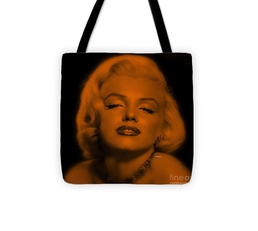 Tote Bag - Marilyn Monroe In Copper Blonde. Pop Art