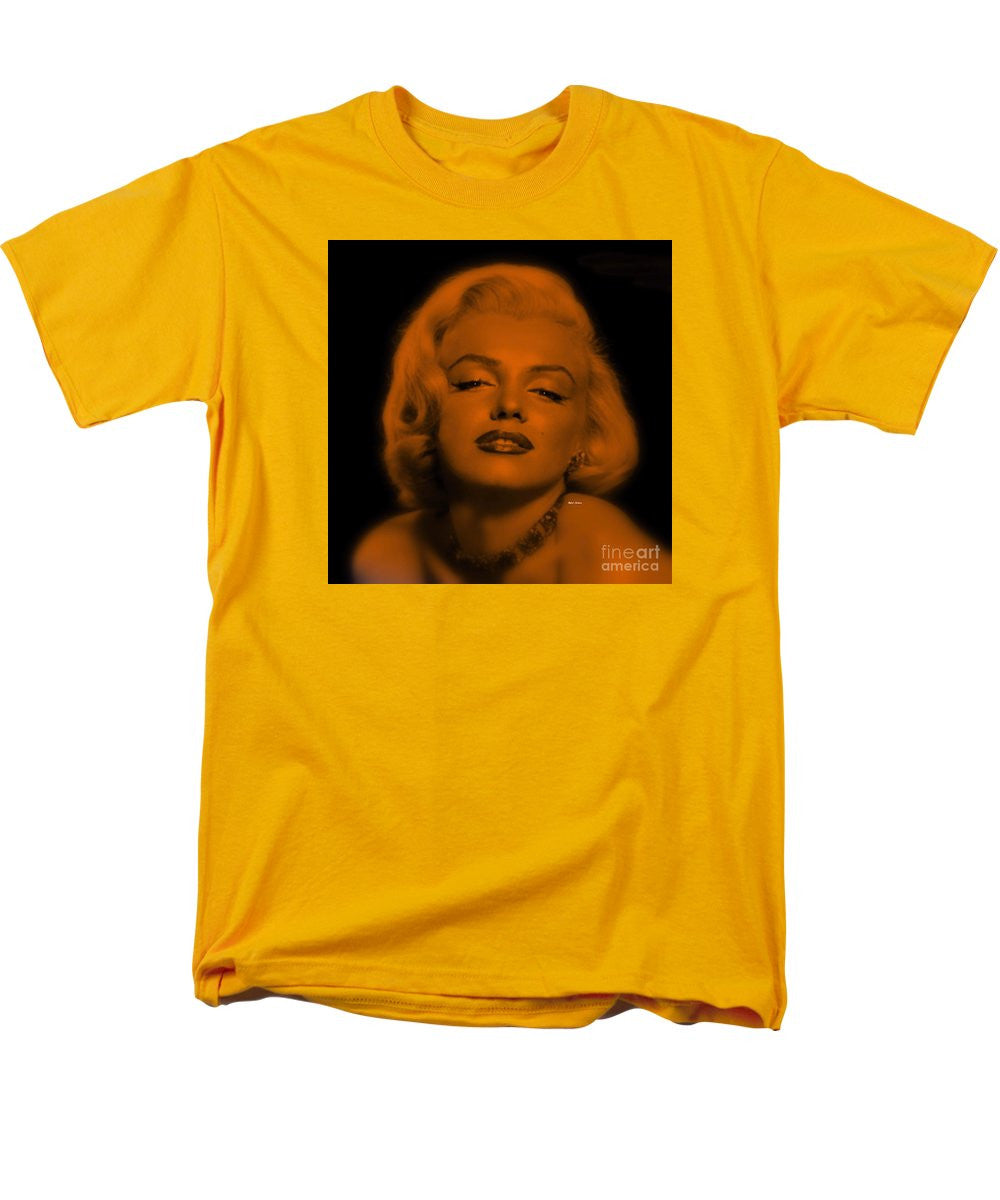 Men's T-Shirt  (Regular Fit) - Marilyn Monroe In Copper Blonde. Pop Art