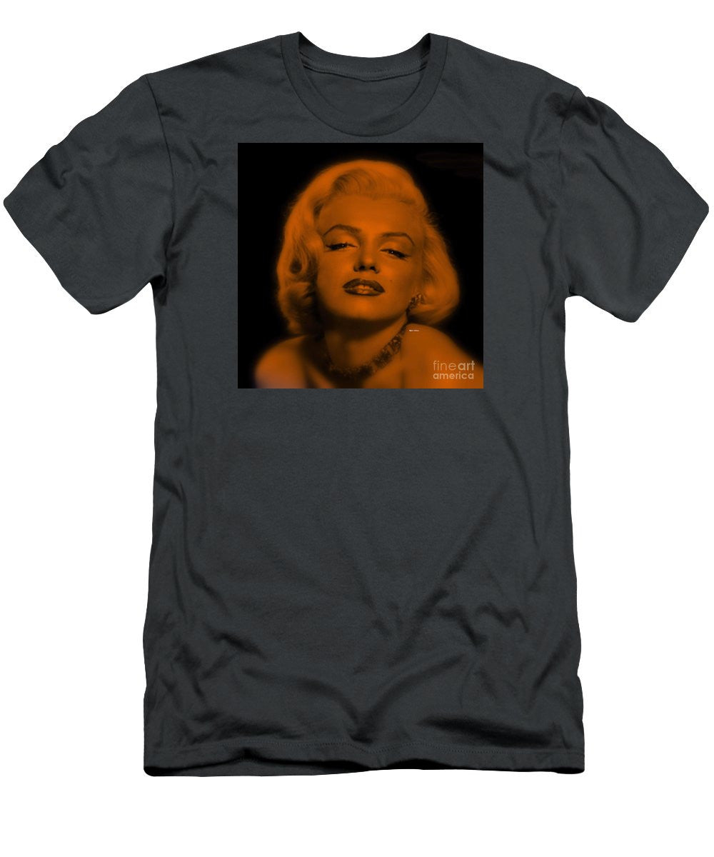 Men's T-Shirt (Slim Fit) - Marilyn Monroe In Copper Blonde. Pop Art