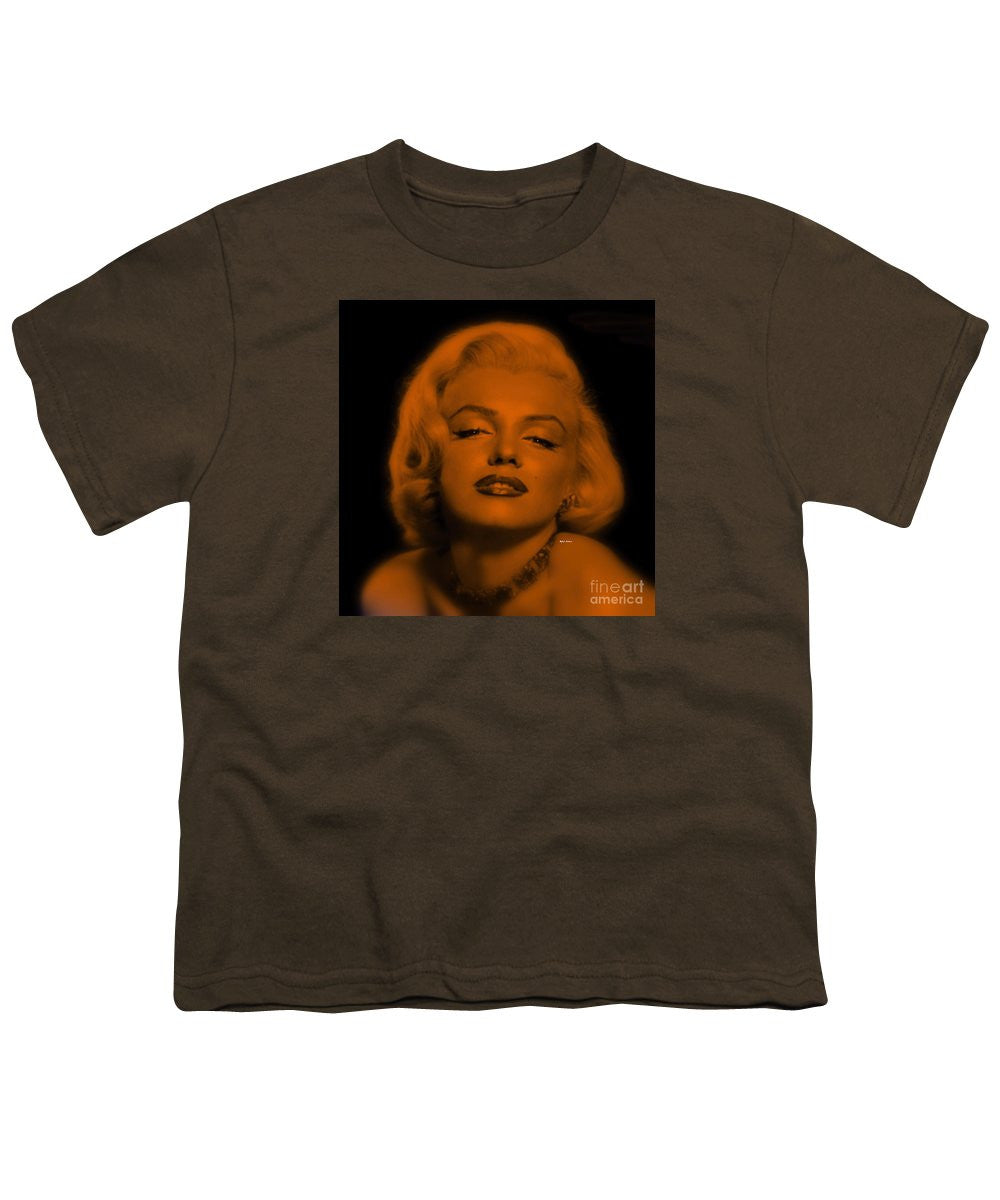 Youth T-Shirt - Marilyn Monroe In Copper Blonde. Pop Art