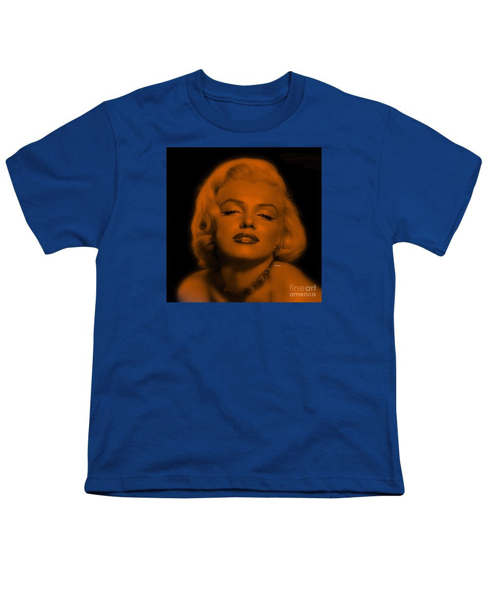 Youth T-Shirt - Marilyn Monroe In Copper Blonde. Pop Art