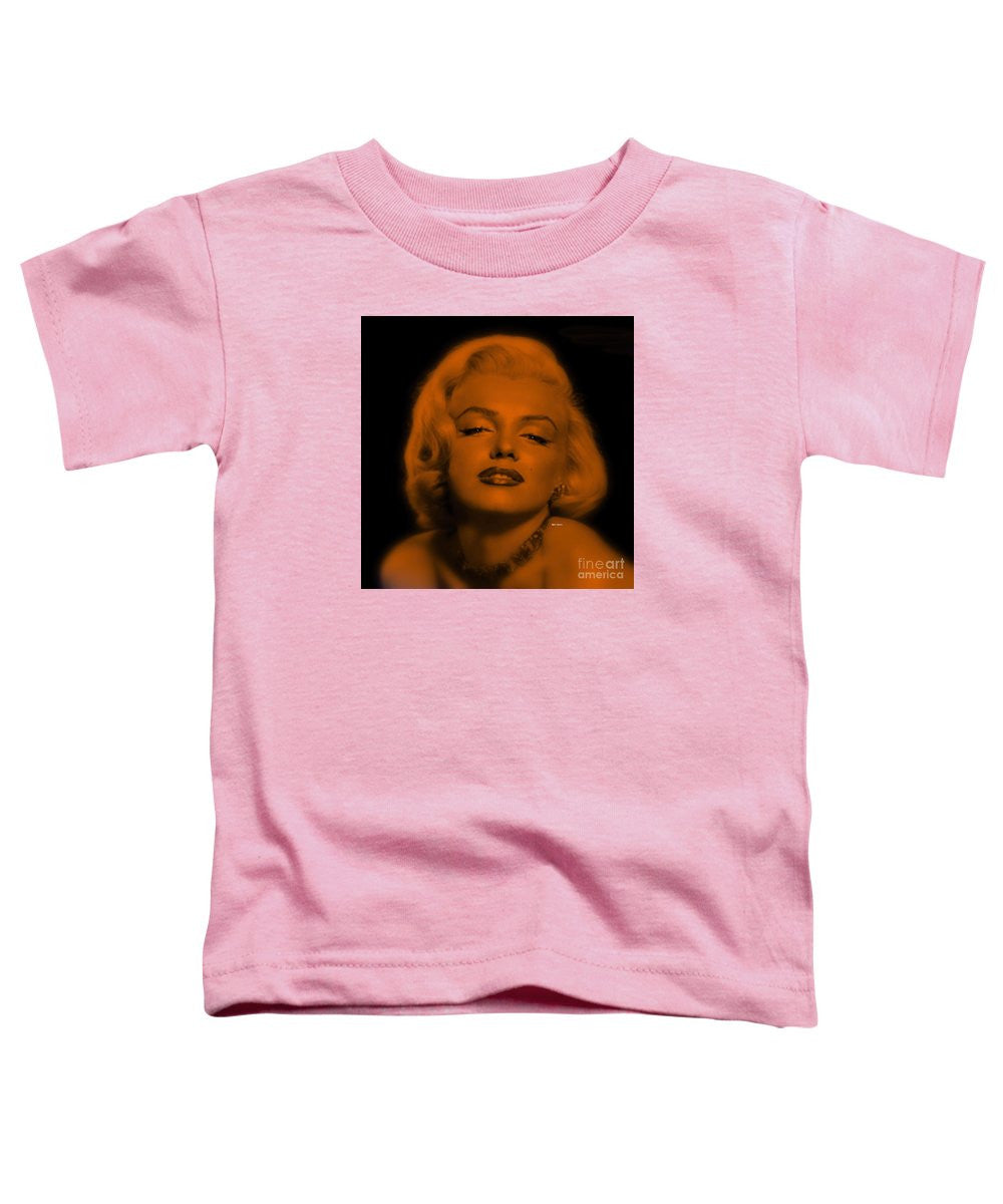 T-shirt pour tout-petits - Marilyn Monroe en blond cuivré. Pop Art