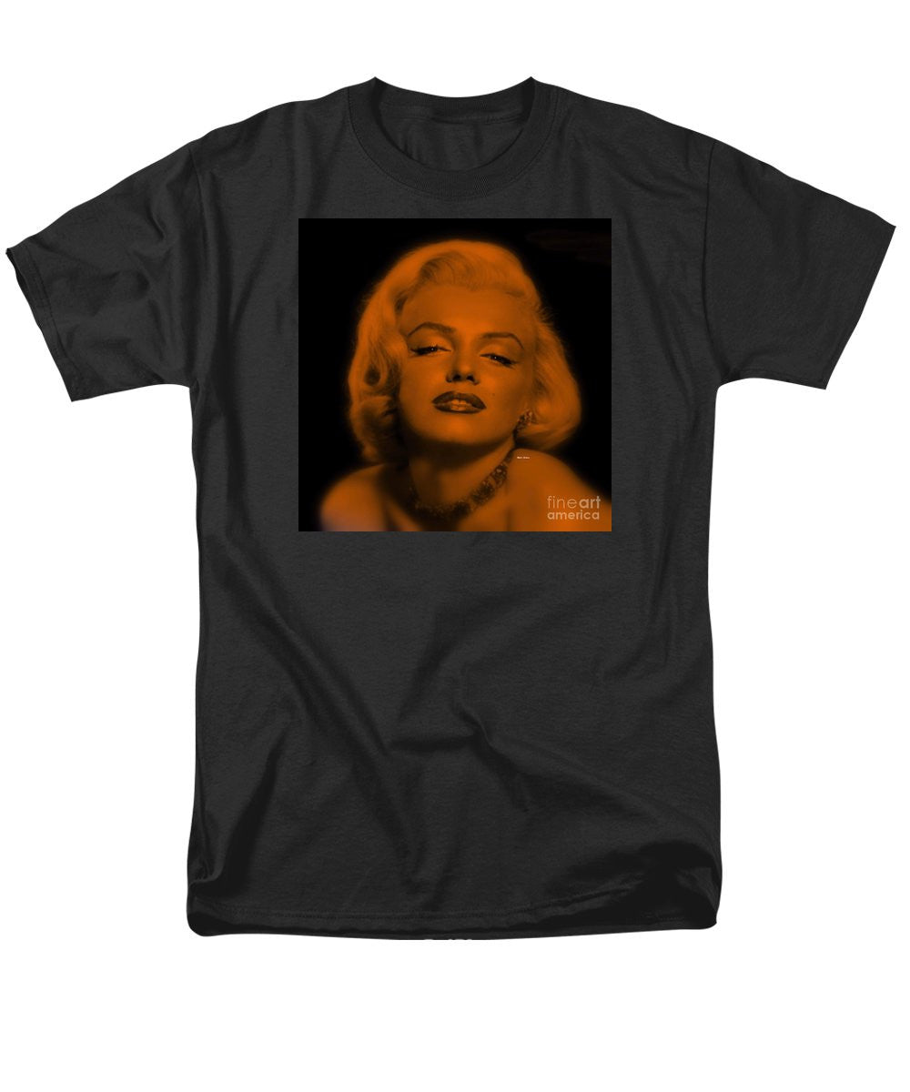 Men's T-Shirt  (Regular Fit) - Marilyn Monroe In Copper Blonde. Pop Art
